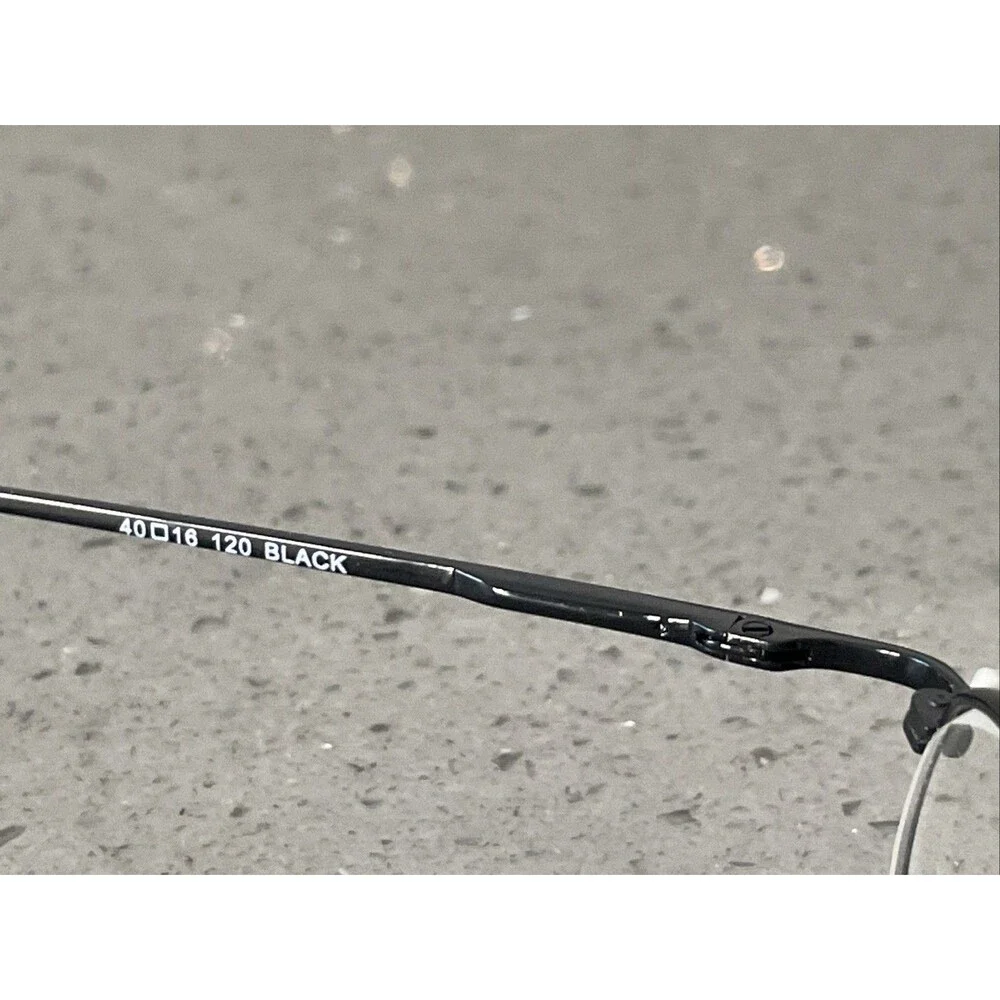 Modern PUMPKIN SKULL BLACK 40-16-120 Metal Full Rim Eyeglasses Frames ONLY oval